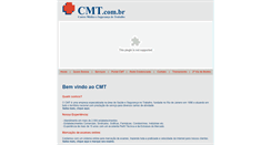 Desktop Screenshot of cmt.com.br