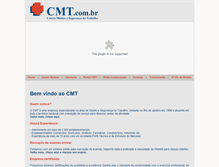 Tablet Screenshot of cmt.com.br