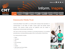 Tablet Screenshot of cmt.org.za